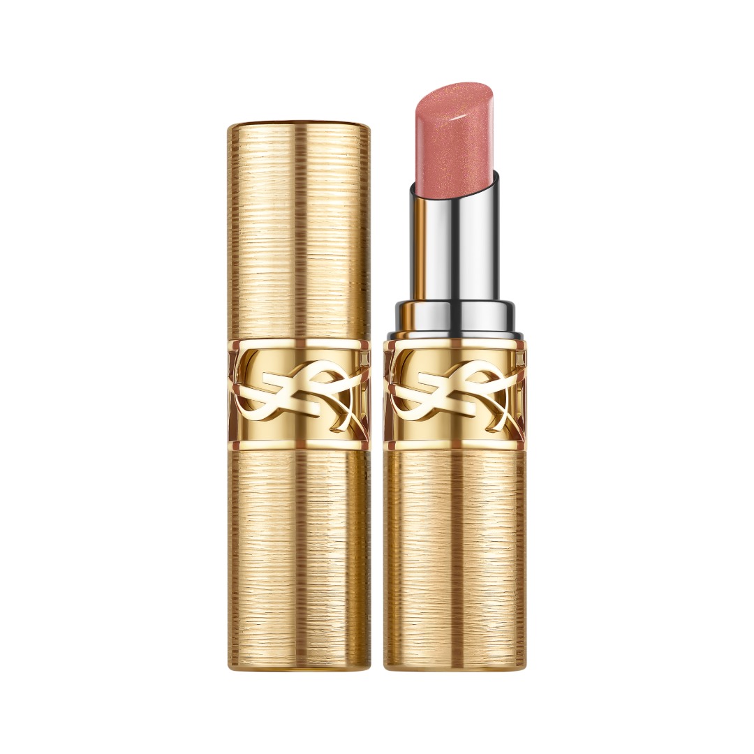 YSL Beauty Candy Glaze Lip Gloss Stick Limited Edition Shade 22 - Shimmer Rose - Medium Pearlescent Pink 30$